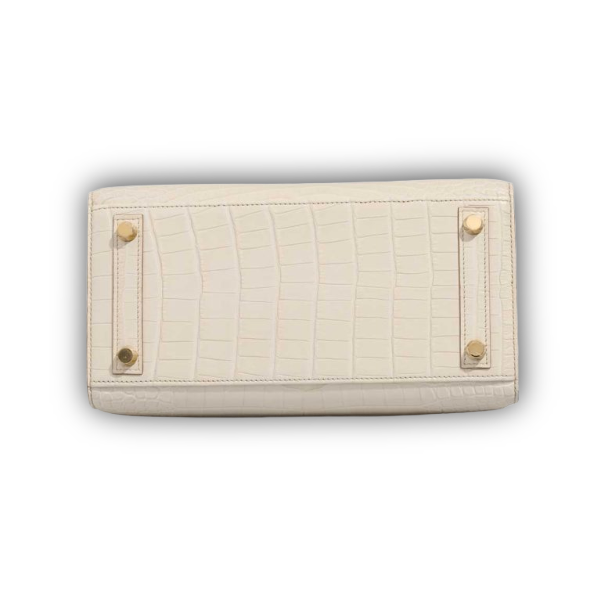 Hermes Birkin 25 Beton Alligator GHW — view 4