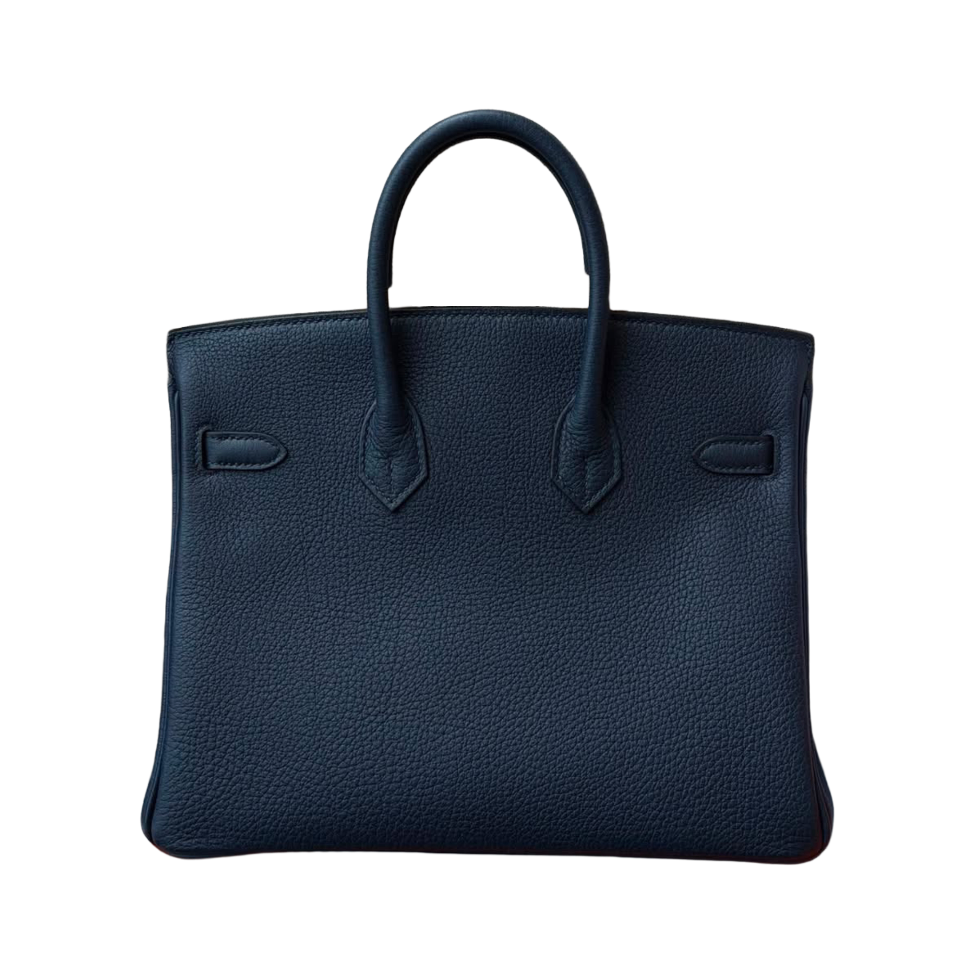 Hermes Birkin 25 Bleu Nuit Togo Gold Hardware — view 2