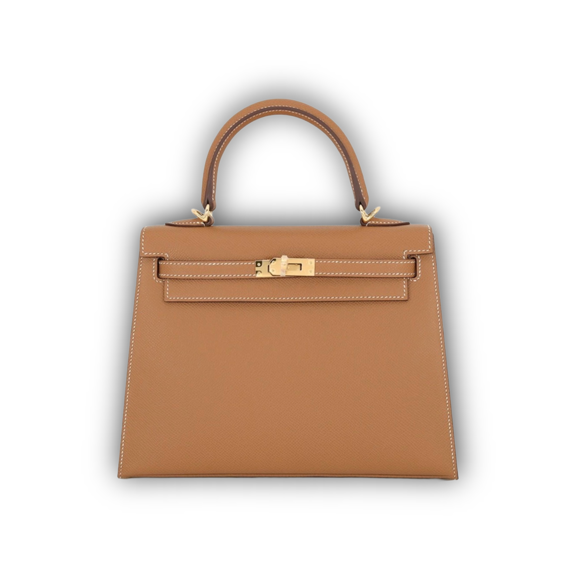 Hermes Kelly 25 Gold Brown Epsom GHW