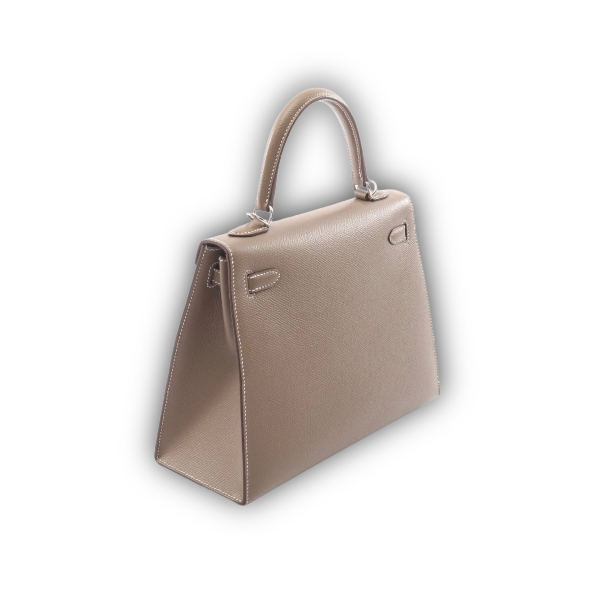 Hermes Kelly 25 Etoupe Epsom PHW — view 2