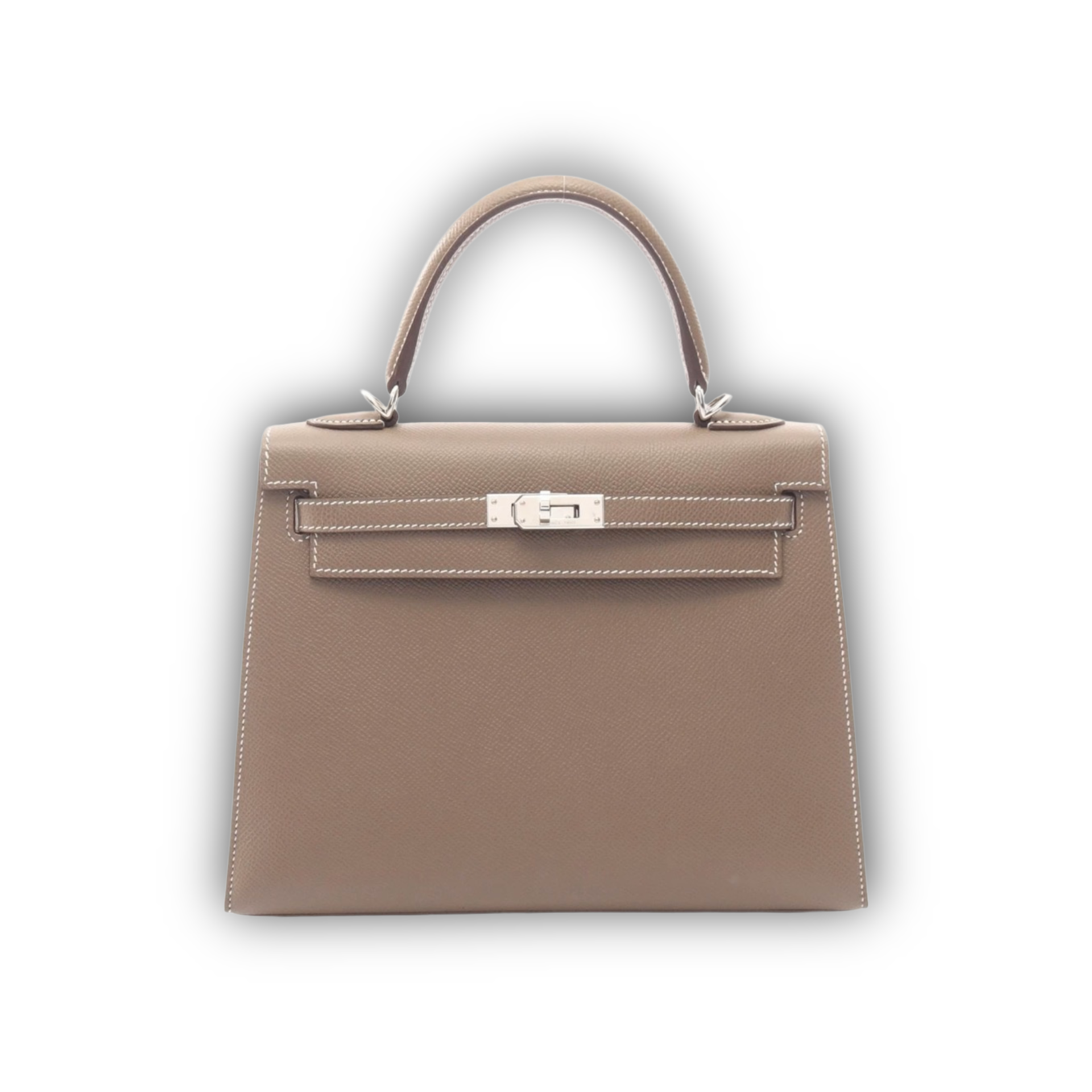 Hermes Kelly 25 Etoupe Epsom PHW