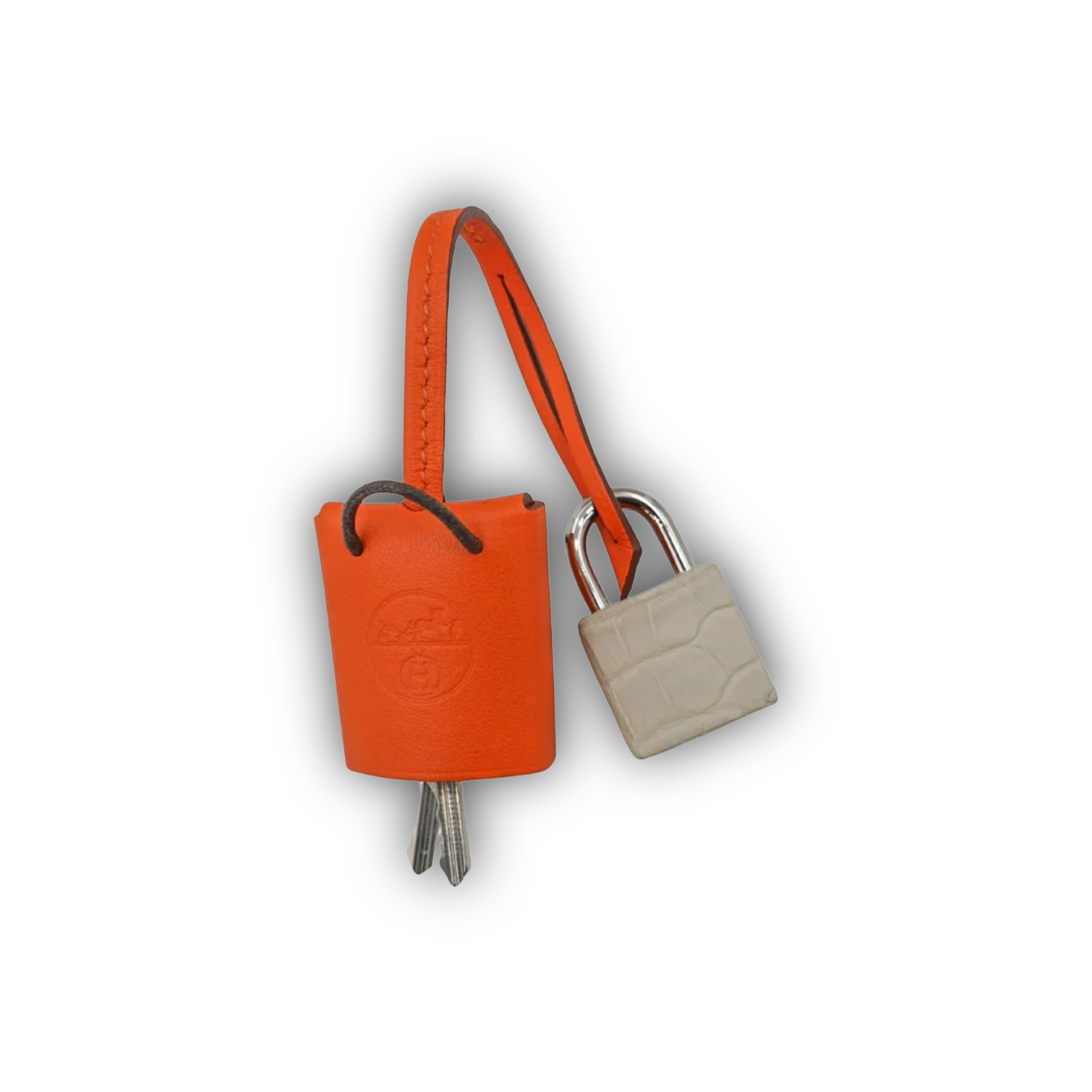 Hermes Birkin 20 Sellier Faubourg House White Snow PHW — view 6