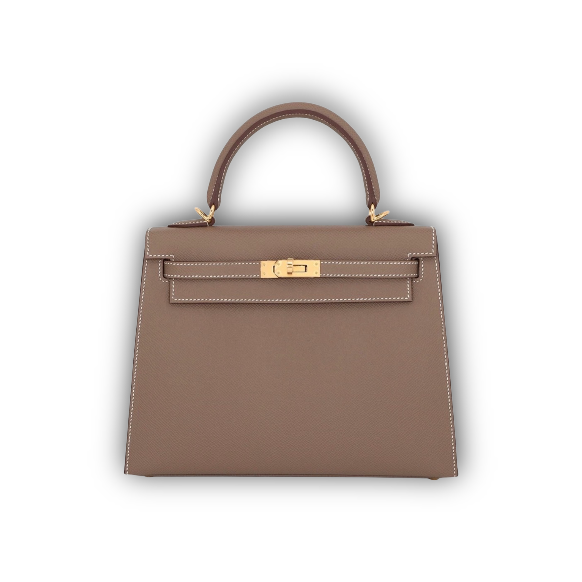 Hermes Kelly 25 Etoupe Epsom GHW