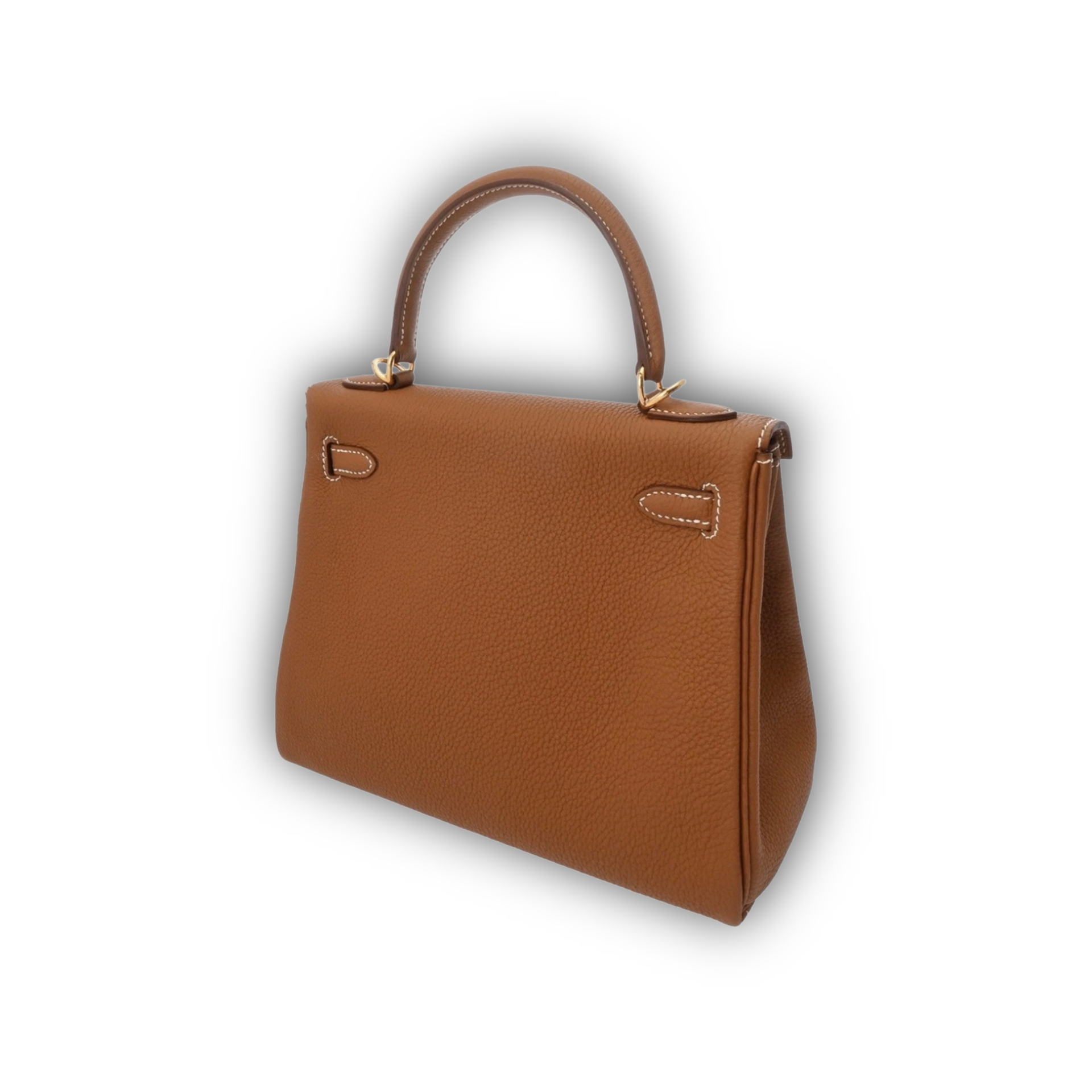 Hermes Kelly 25 Gold Togo GHW — view 2