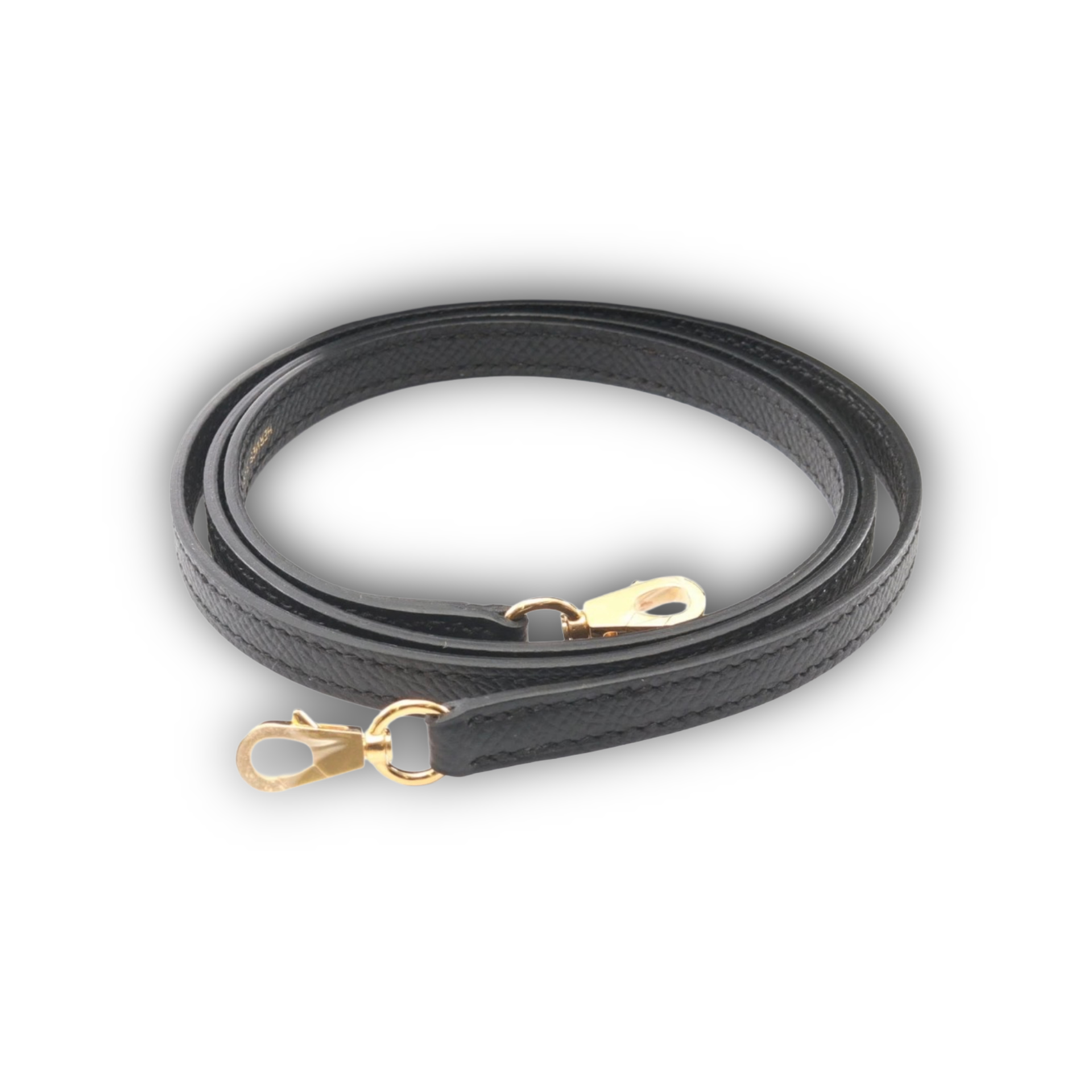 Hermes Kelly 20 Mini Noir Epsom GHW — view 7