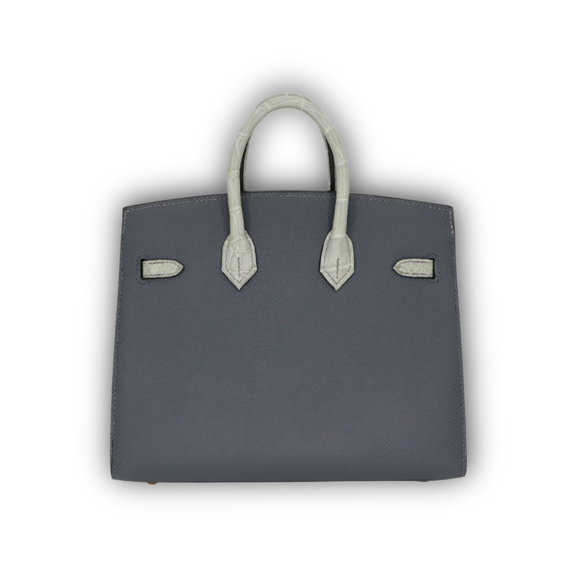 Hermes Birkin 20 Sellier Faubourg House Rainy Day Jour De Pluie Permabrass Hardware — view 3