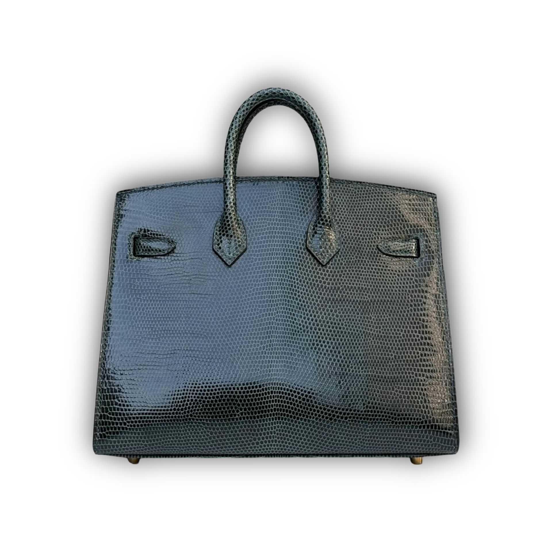 Hermes Birkin 20 Vert Cypress Lizard GHW — view 4