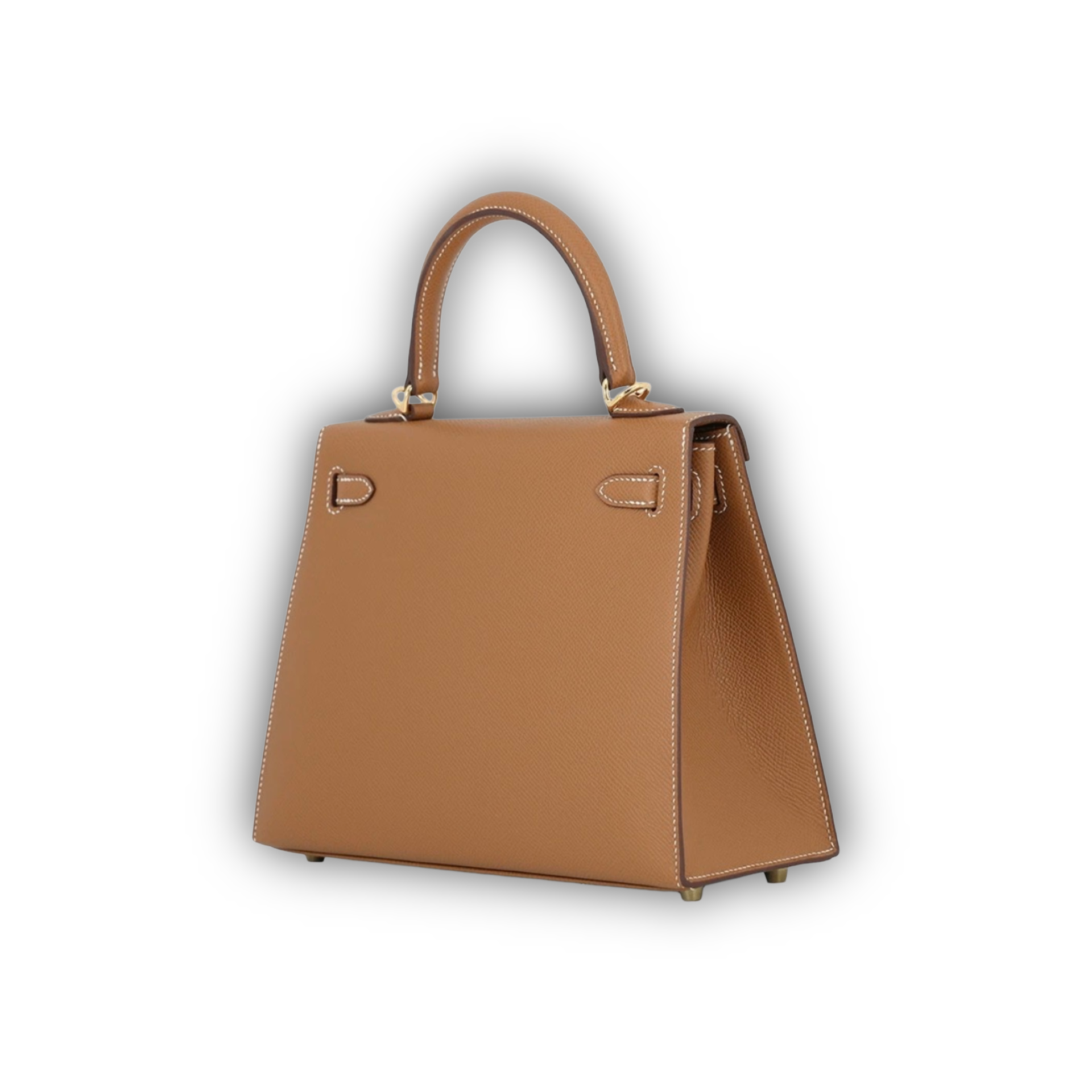 Hermes Kelly 25 Gold Brown Epsom GHW — view 2