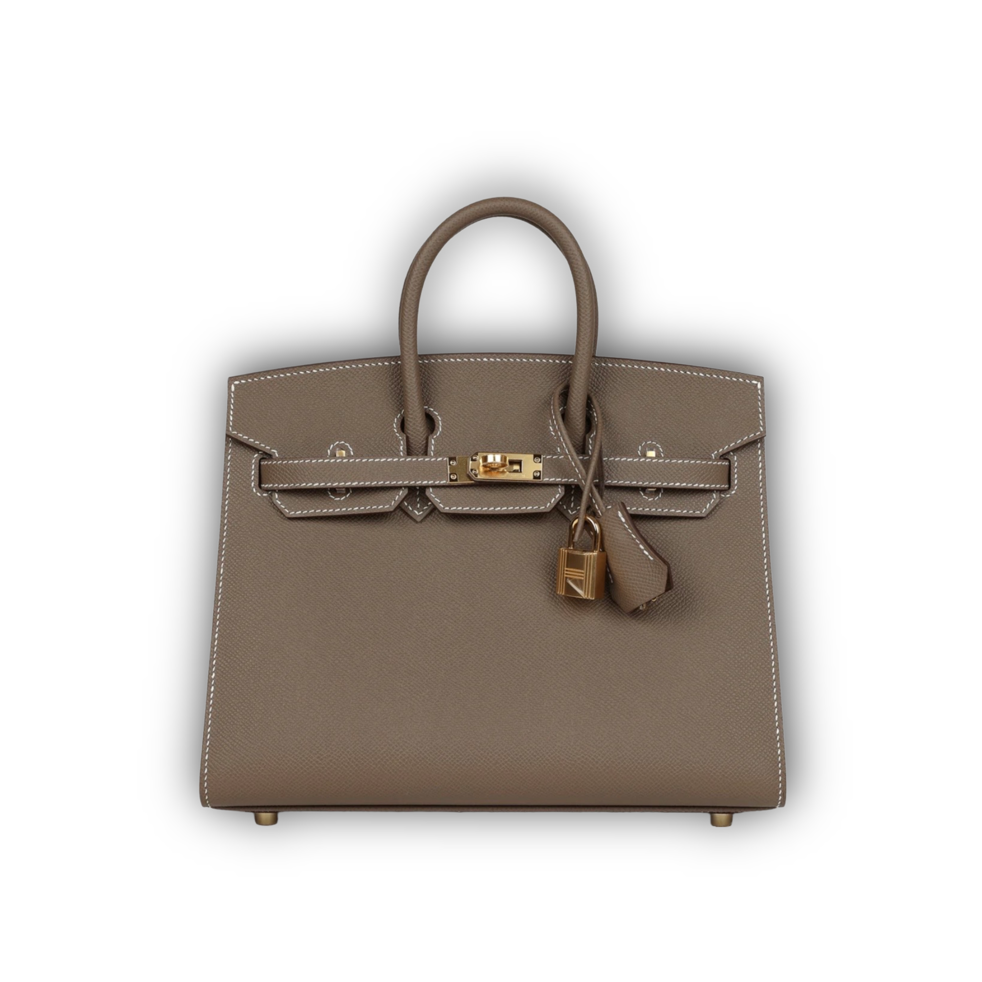 Hermes Birkin 25 Étoupe Epsom Gold Hardware