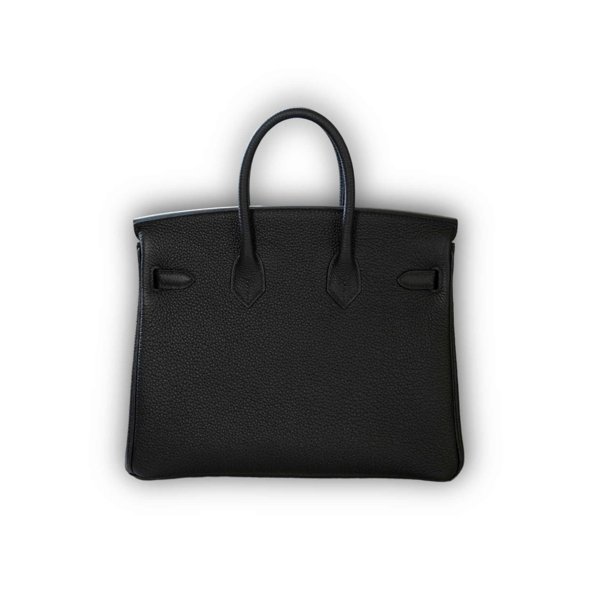 Hermes Birkin 25 Noir Togo Gold Hardware — view 3