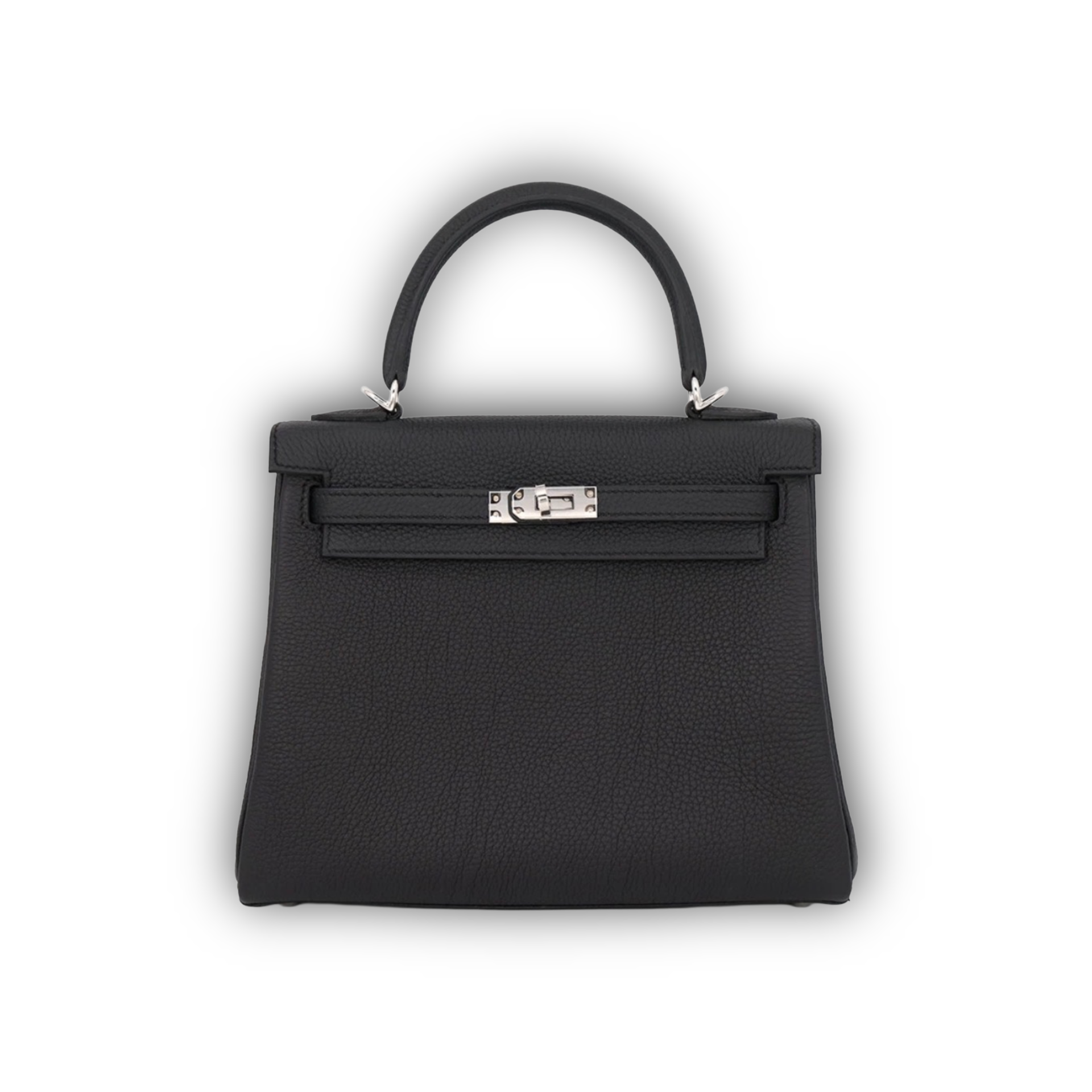 Hermes Kelly 25 Noir Togo PHW