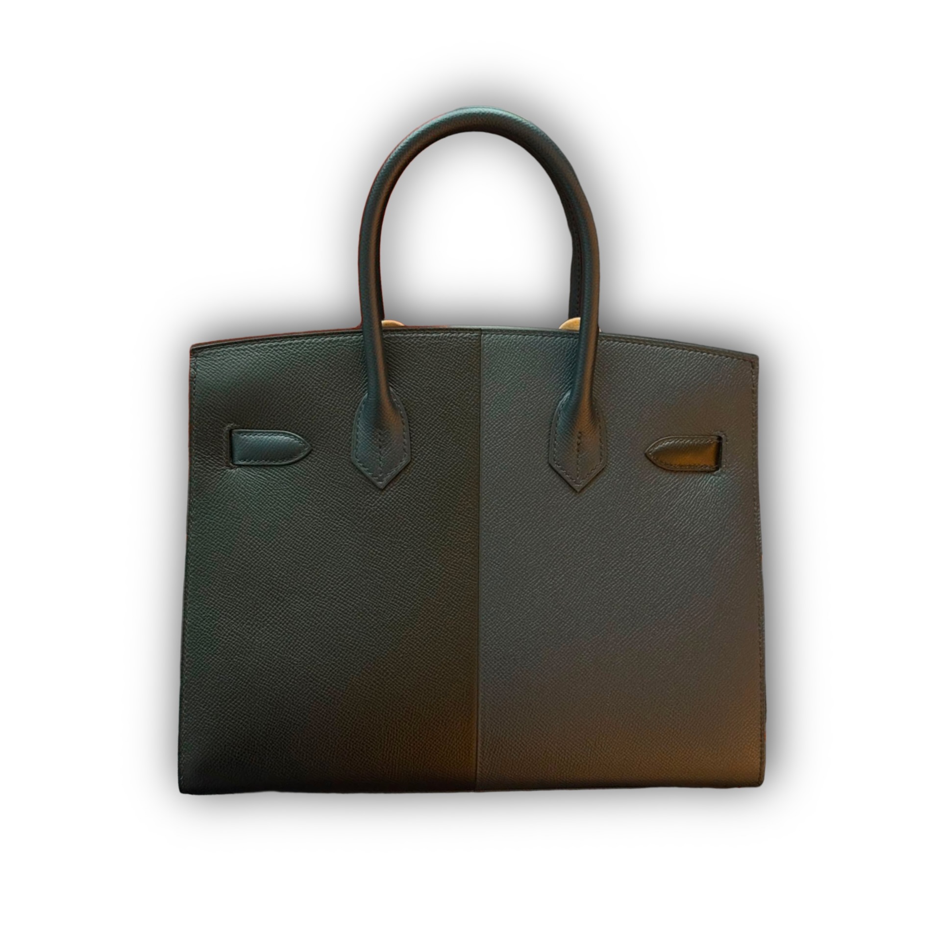 Hermès Birkin 30 in Black & Blue Epsom leather with Gold Hardware — Instagram photo 4 of 5