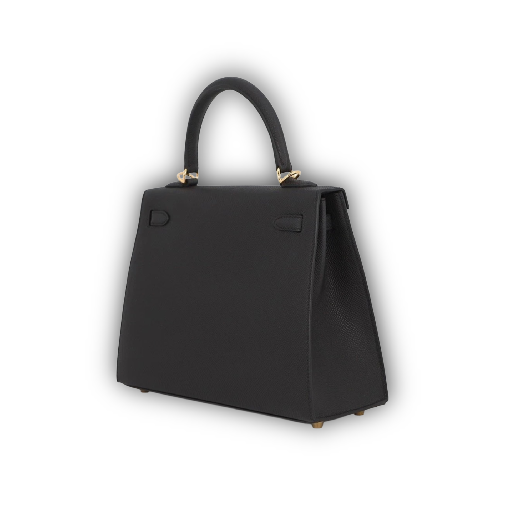 Hermes Kelly 25 Noir Epsom GHW — view 2