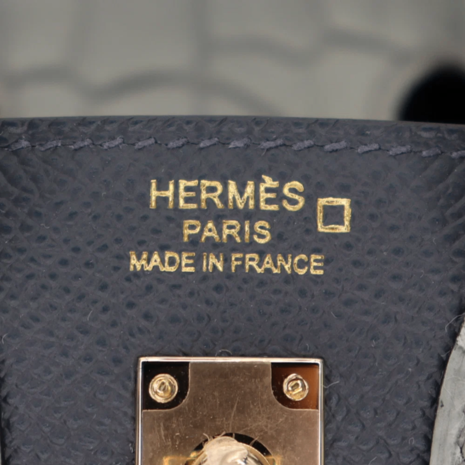 Hermes Birkin 20 Sellier Faubourg House Rainy Day Jour De Pluie Permabrass Hardware — view 6