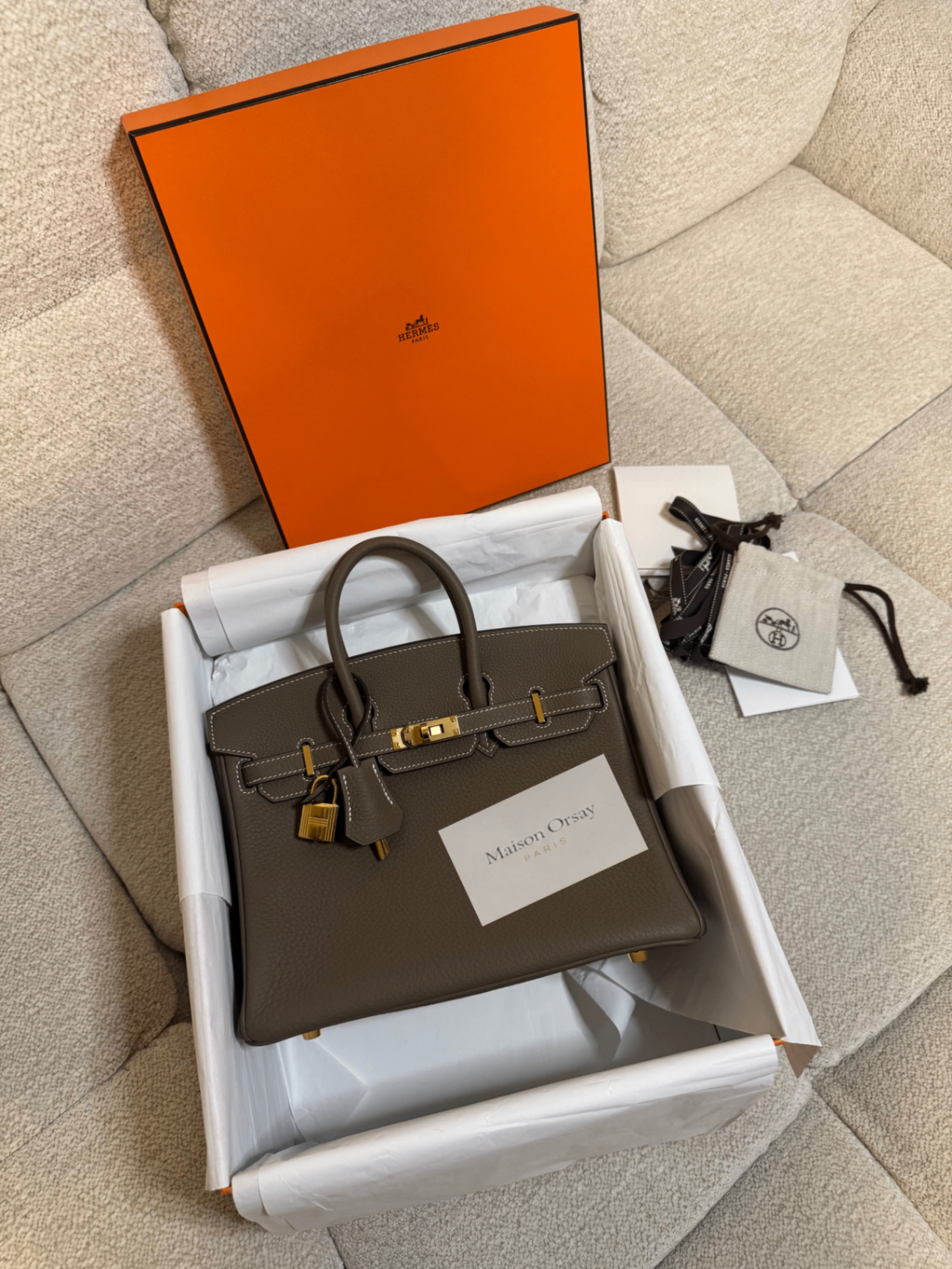 Client delivery from France