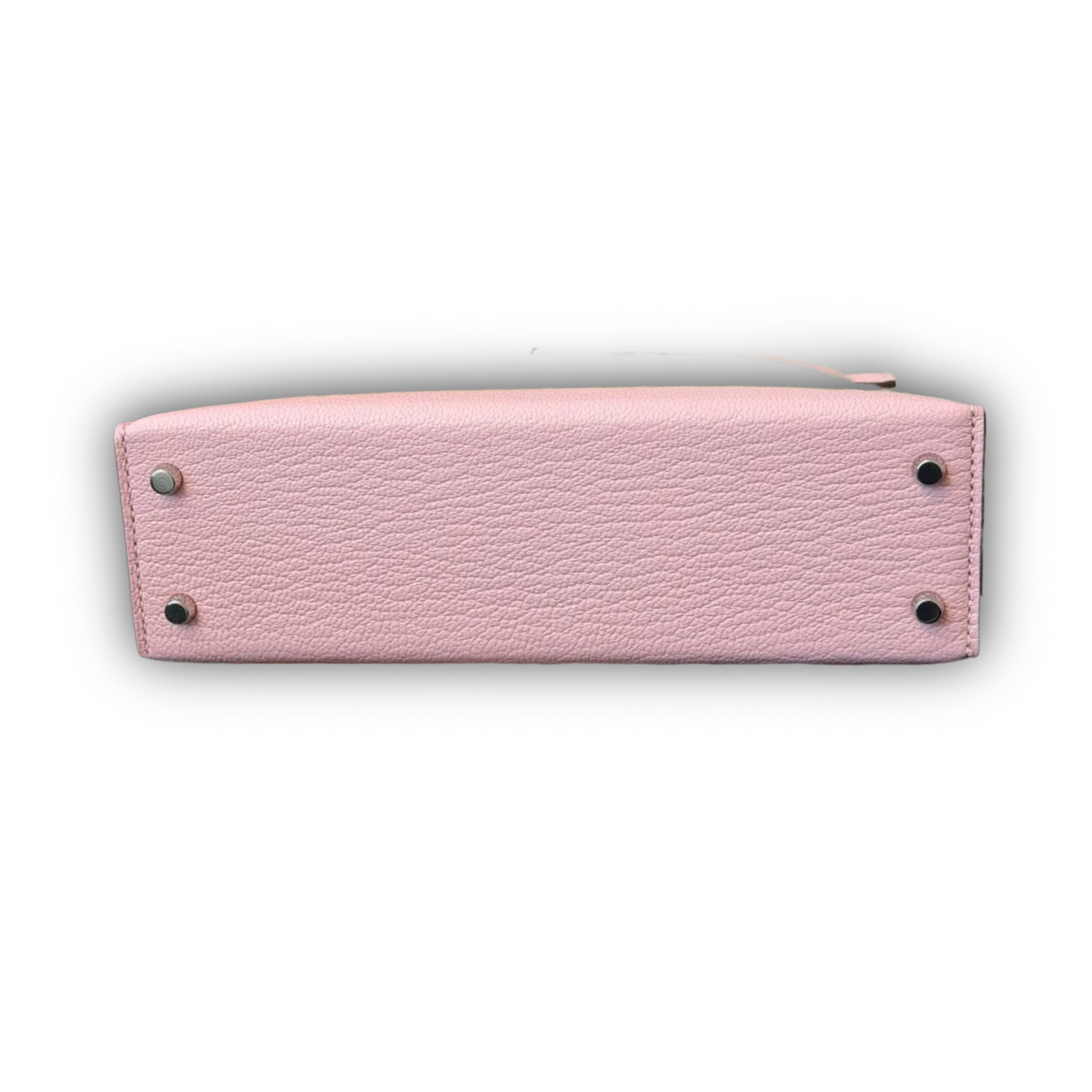 Hermes Kelly Mini 20 Rose Sakura Chèvre PHW — view 5