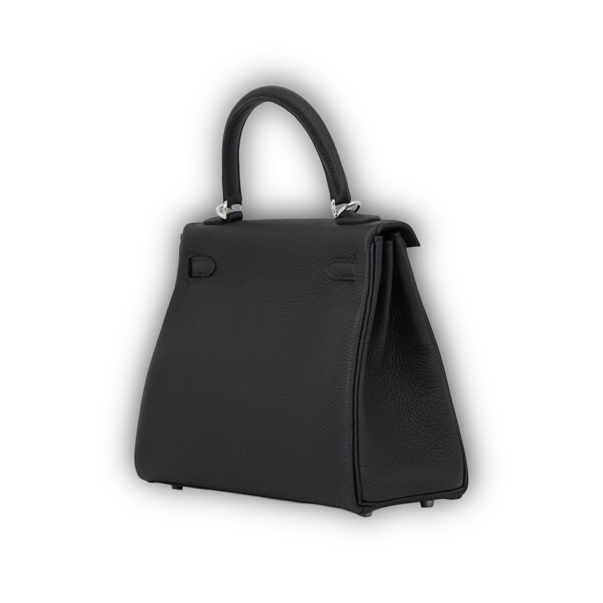Hermes Kelly 25 Noir Togo PHW — view 2