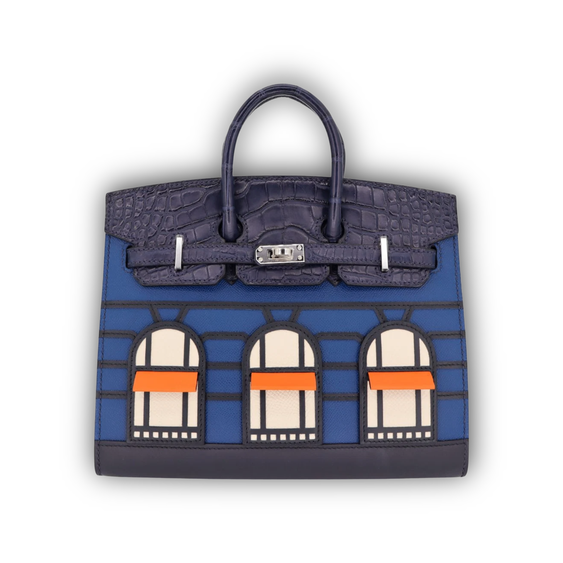 Hermes Birkin 20 Sellier Faubourg House Night PHW